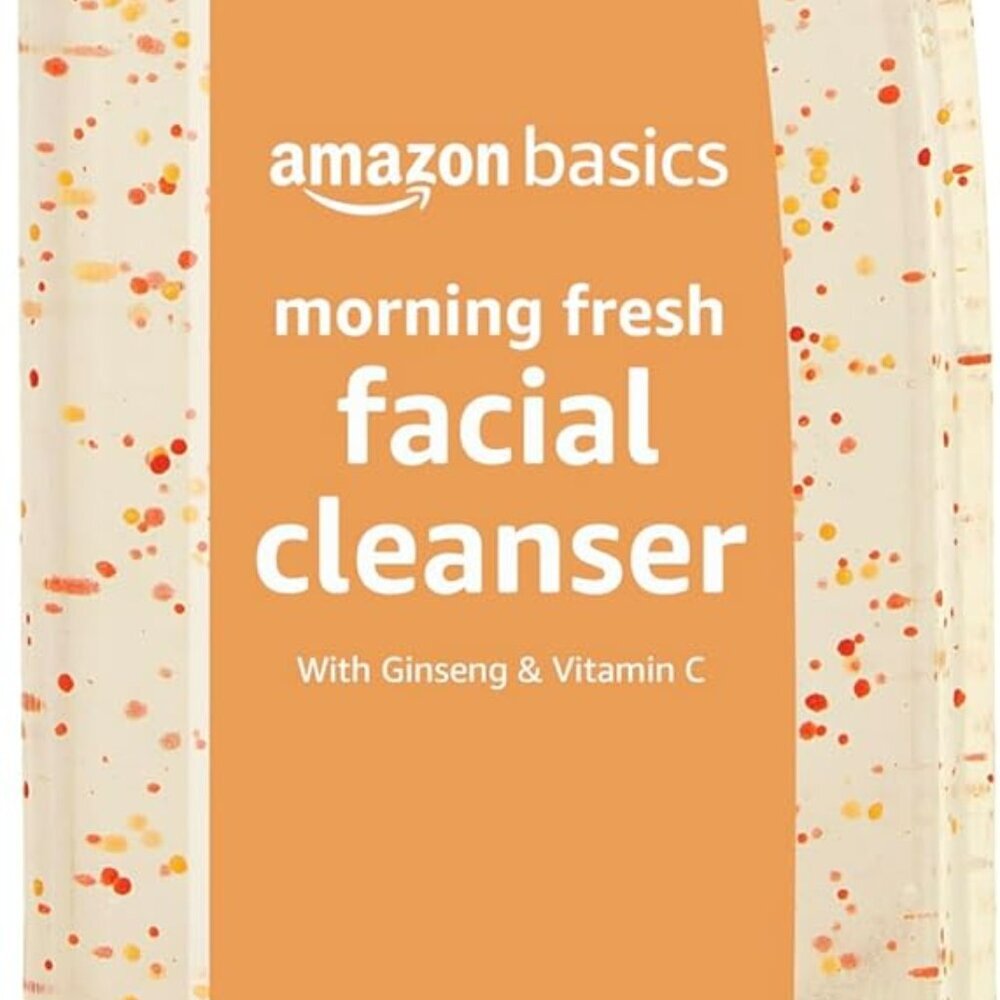 Amazon Brand - Solimo Morning Fresh Facial Cleanser with Ginseng and Vitamin C,